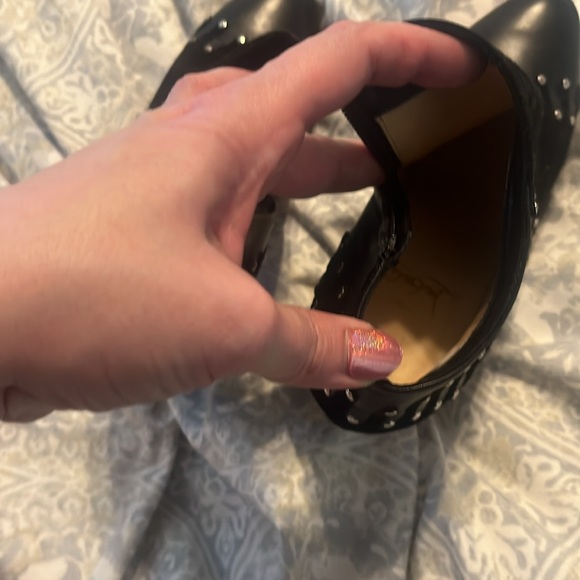 Black red bottom booties - Picture 3 of 3